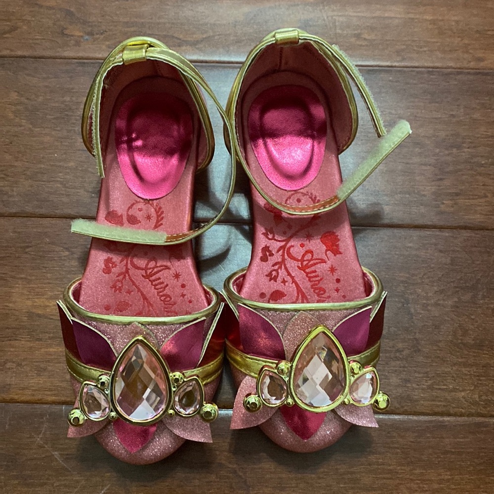 Disney Princess Aurora Costume Dress Shoes